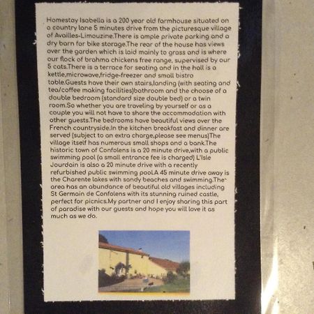 Homestay Arrabella Availles-Limouzine المظهر الخارجي الصورة